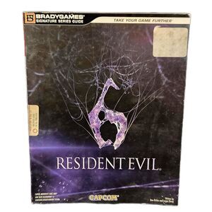Resident Evil 6 Strategy Guide BradyGames Signature Series Capcom PS3 Xbox